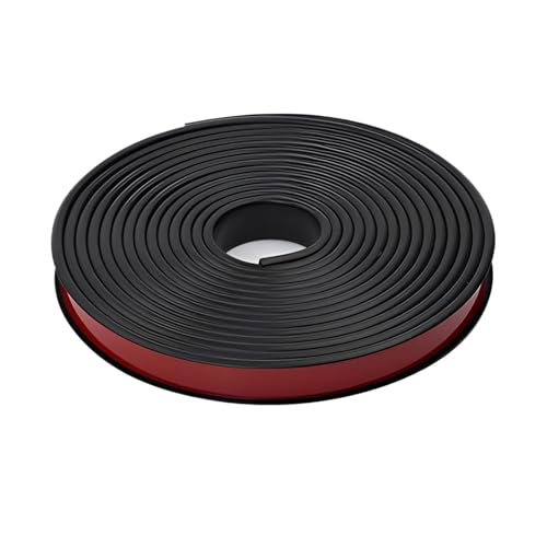 1 stück 5M U-förmige Kantenanleimung Selbstklebender Schutz for Furniermöbelkantenverkleidung Schranktischreparatur Restaurierung(Black,12mm) von ATOMUSERLY