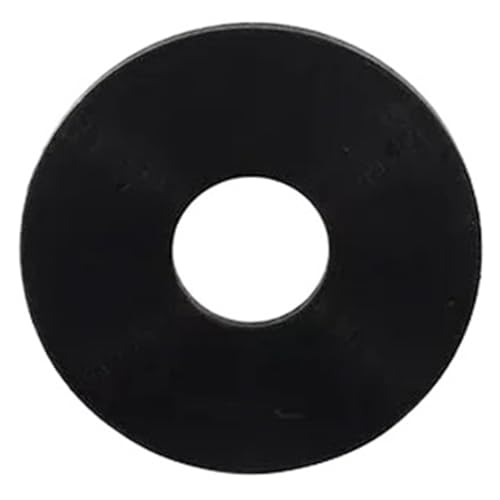 10-100 stücke Silikon Dichtung Washer M2-M20 Schwarz Silikon Gummi Flache Washer Ring(4x8x1.5-50Pcs) von ATOMUSERLY