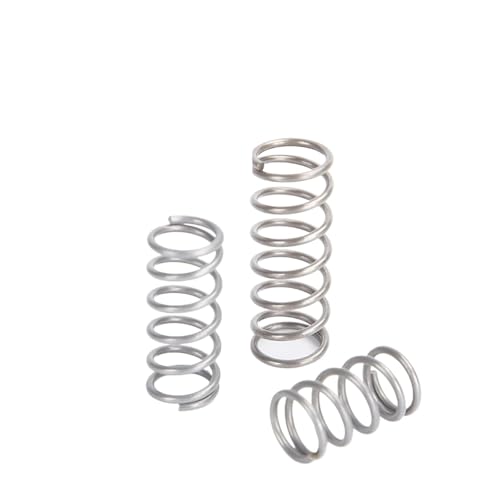 10 STÜCKE Druckfeder Edelstahl Druckfeder Edelstahl Druckfeder Drahtdurchmesser 0,2mm(5mm,1.5mm-0.2mm) von ATOMUSERLY