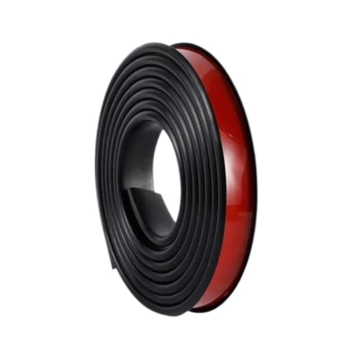 1pc 10M U-Form Rand Banding TPE Selbstklebende Furnier Kanten Trim Flexible Protector DIY Möbel Streifen for arbeitsplatte(Black,10M U 40mm) von ATOMUSERLY