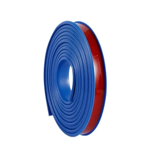 1pc 10M U-Form Rand Banding TPE Selbstklebende Furnier Kanten Trim Flexible Protector DIY Möbel Streifen for arbeitsplatte(Blue,10M U 20mm) von ATOMUSERLY