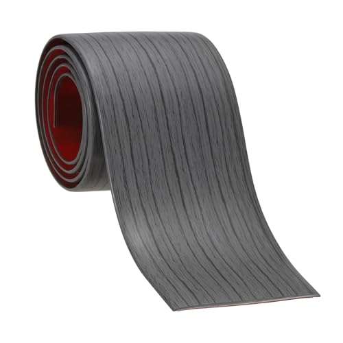 1pc 3/6m Selbstklebende Bodenübergangsleiste Vinyl Flachteiler Bodenbelag for Verbinden von Lücken Teppichfliesen Tür(Dark Gray Pattern,40mm x 6 meters) von ATOMUSERLY