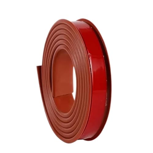 1pc 5M U-Form Rand Banding TPE Selbstklebende Furnier Kanten Trim Flexible Protector DIY Möbel Streifen for arbeitsplatte(Brown,5M U 36mm) von ATOMUSERLY