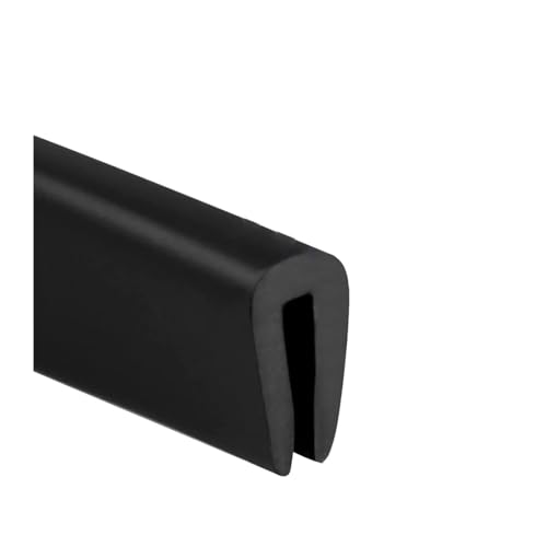 1pc Gummi U-Kanal Trim Tpe mit Blick auf Ecke und Rand Sicherheitsstreifen Protektoren U-förmigen Wetter Stripping(12x12x8,1M) von ATOMUSERLY
