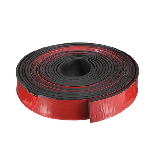 1pc Selbstklebende Dichtung Streifen Solide Neopren Gummi Platten Schalldichte Anti-kollision Dichtung Band Trägerplatten(5000x25x3mm) von ATOMUSERLY
