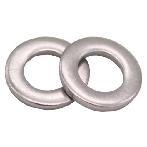 2–50 Stück M1.6-M24 A4 316 Edelstahl Unterlegscheibe Einfacher Dichtungsring(50pcs M6) von ATOMUSERLY