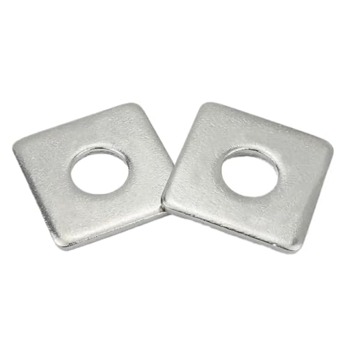 3–30 Stück 304 Edelstahl Vierkantscheiben Dichtung Flache Unterlage Vorhangfassade mit Unterlegscheiben Flachdichtung M3-M16(M10x40x4 5pcs) von ATOMUSERLY