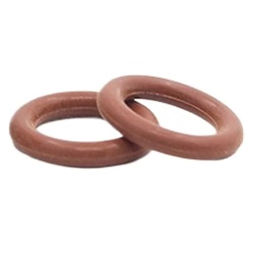 3 STÜCKE Gummiring Braun O-Ring Dichtung CS1.9mm Gummi O-Ring Dichtung Unterlegscheibe(25x21.2x1.9mm) von ATOMUSERLY