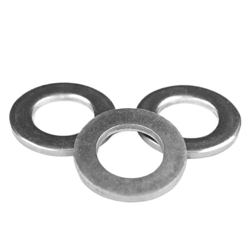 5-100 STÜCKE A2-70 304 Edelstahl Flache Unterlegscheibe Pad M3-M27 Einfache Dichtung(M24 5PCS) von ATOMUSERLY