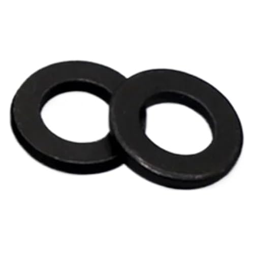 5–100 Stück M2–M20 Klasse 12.9 Kohlenstoffstahl, schwarze Unterlegscheibe, einfache Dichtung(M14 10pcs) von ATOMUSERLY
