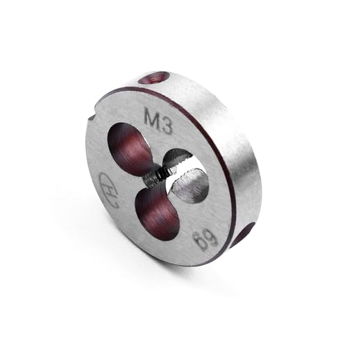 ATOPLEE 1 x M3 metrisches Rechtsgewinde-Schneideisen M3 x 0,5 mm ATOPLEE 1 x M3 metrisches Rechtsgewinde-Schneideisen M3 x 0,5 mm von ATOPLEE