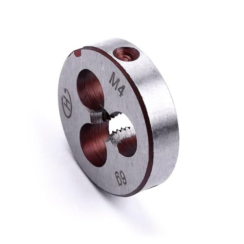 ATOPLEE 1 x M4 metrisches Rechtsgewinde-Schneideisen M4 x 0,7 mm von ATOPLEE