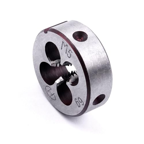 ATOPLEE 1 x M5 metrisches Rechtsgewinde-Schneideisen M5 x 0,8 mm ATOPLEE 1 x M5 metrisches Rechtsgewinde-Schneideisen M5 x 0,8 mm von ATOPLEE