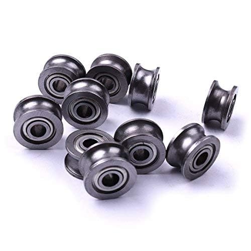 Atoplee versiegelte Metall-Führungsschienen, 4 x 13 x 7 mm, tiefe U-Nut-Kugellager, 20 Stück, U624ZZ4 Atoplee versiegelte Metall-Führungsschienen, 4 x 13 x 7 mm, tiefe U-Nut-Kugellager, 20 Stück, U624ZZ4 von ATOPLEE