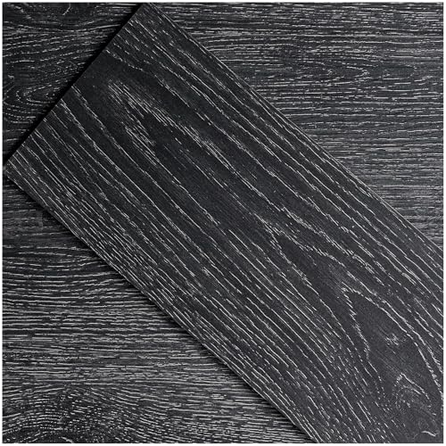 ATOPOSE Selbstklebender Vinylboden | 36 - Stück 5,02 m² - Nero | Holzoptik | Einfache DIY-Verlegung und wasserdicht für Schlafzimmer Küche Waschküche Innen Wohnbereich von ATOPOSE GREEN SURFACE SOLUTIONS