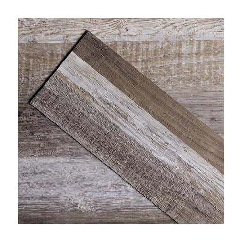 ATOPOSE Vinyl-Bodenbelag - 1 Stück 4"x6" Muster, selbstklebende Holzplanke, einfache DIY-Verlegung（Eiche Block） von ATOPOSE GREEN SURFACE SOLUTIONS