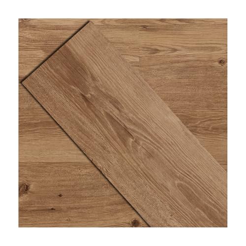 ATOPOSE Vinyl-Bodenbelag - 1 Stück 4"x6" Muster, selbstklebende Holzplanke, einfache DIY-Verlegung（Rosa Braun） von ATOPOSE GREEN SURFACE SOLUTIONS
