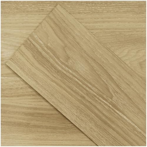 ATOPOSE Vinyl Bodenbelag | Selbstklebende Bodenplanken Holz-Effekt | 6"×36" 18 pcs Wasserdicht für Küche Bad Schlafzimmer Büro (2.51m²,Neue Western Eiche) von ATOPOSE GREEN SURFACE SOLUTIONS