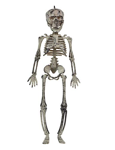 Skelett-Dekoration für Halloween grau 30 cm - Grau, Weiss von ATOSA