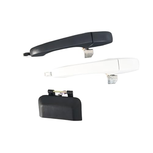 ATPONCX Auto Außentürgriff/Passend for Jeep Compass 2007 2008 2009 2010 2011 2012 2013 2014 2015 2016 Türaußengriff vorne hinten Chrom schwarz(Rear RH(black)) von ATPONCX