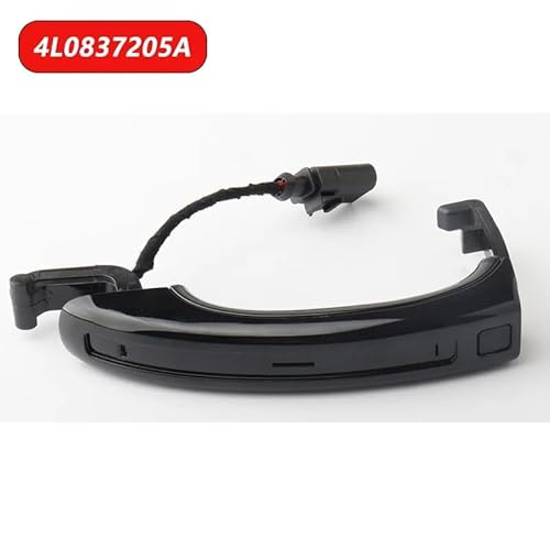 ATPONCX Auto Außentürgriff 1 Stück 4L0 837 205A 4L0 837 205B Schwarz Smart Sensor Außentürgriff 4L0837205A 4L0837205B / Passend for Audi Q7(1pcs 4L0837205A) von ATPONCX
