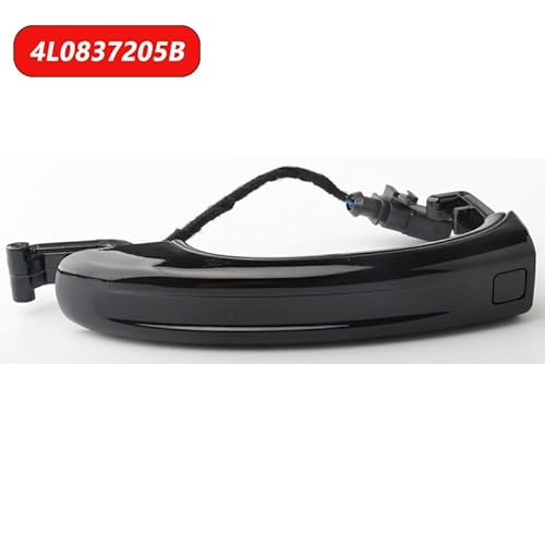 ATPONCX Auto Außentürgriff 1 Stück 4L0 837 205A 4L0 837 205B Schwarz Smart Sensor Außentürgriff 4L0837205A 4L0837205B / Passend for Audi Q7(1pcs 4L0837205B) von ATPONCX