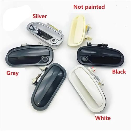 ATPONCX Auto Außentürgriff 1 Stück Außentürgriffe links rechts hinten vorne/passend for chinesische Geely SC CK Auto Auto-Motorteile(Black Rear L) von ATPONCX