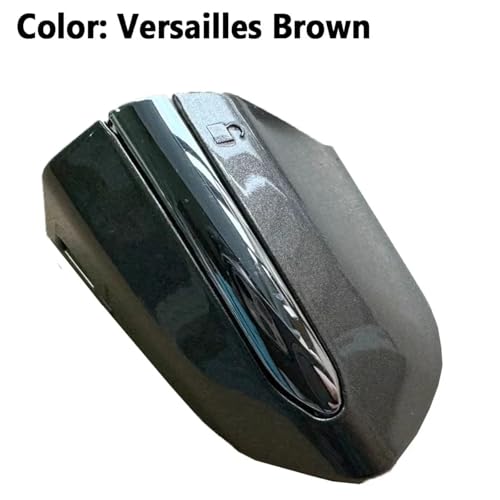 ATPONCX Auto Außentürgriff 1PC Außentürgriffschloss vorne links Chrom-Lünettenabdeckung/Passend for Ford Fusion Mondeo MK5 Edge MK2 Taurus 2015-2020 DS7Z54218A15CA(Versailles Brown-Ch) von ATPONCX