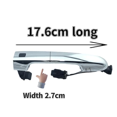 ATPONCX Auto Außentürgriff 82651-1m210 / Passend for Kia Cerato Forte Türaußengriffbaugruppe(Left) von ATPONCX