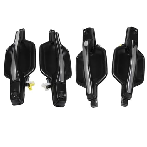 ATPONCX Auto Außentürgriff Außentürgriff/passend for Mitsubishi Pajero Montero Shogun MK3 V63 V65 V67 V68 V73 V75 V77 V78 2000–2006(Rear Left) von ATPONCX