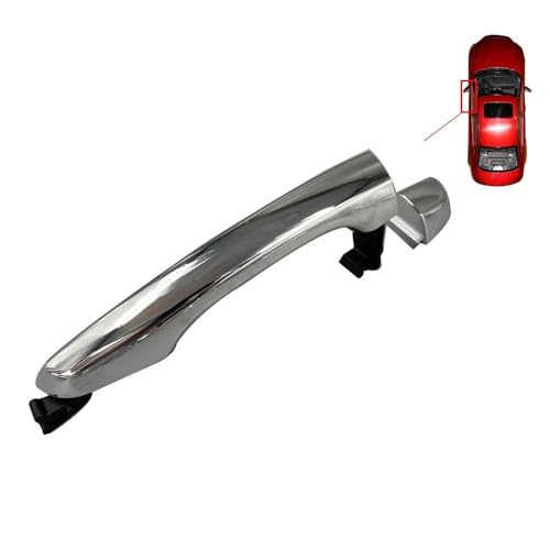 ATPONCX Auto Außentürgriff For verchromten Türaußengriff vorne hinten/passend for Hyundai Elantra 2017–2019(Left no hole) von ATPONCX