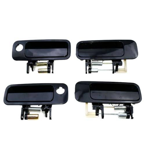 ATPONCX Auto Außentürgriff Schwarzer Türaußengriff vorne hinten links rechts 69210-AA010 69220AA010 69240YC030 69230AA010 / Passend for Toyota Camry 1997–2001(Front left right) von ATPONCX