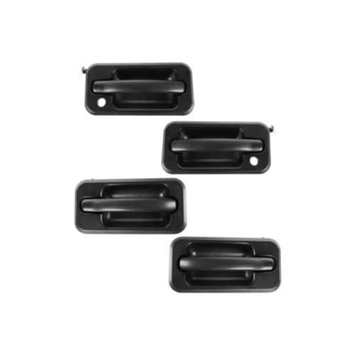 ATPONCX Auto Außentürgriff Set mit 4 Auto-Außentürgriffen/Passend for Hummer H2 Schwarz strukturiert 2003–2009 Außentürgriff 131609870457 15104792 von ATPONCX