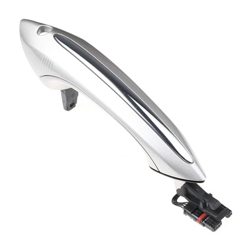 ATPONCX Auto Außentürgriff Weiß – Türgriff for Autoaußenseite, bequemer Zugang, passend for BMW 5er-7er-Reihe F01 F02 F06 F10 520d 520i 525d 528i 530d 530i 51217231931 von ATPONCX