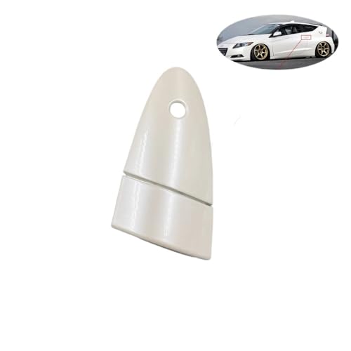 ATPONCX Auto Außentürgriff Weiß lackierter Türaußengriff, passend for Honda CR-Z CRZ 2011 2012 2013 2014 2015(Left Have Hole) von ATPONCX