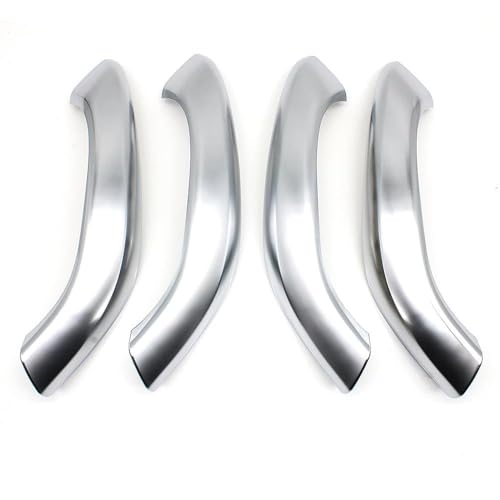 ATPONCX Auto Innenraum Türgriff 2PCS/4PCS Kit Innen Vorne Hinten Türgriff Äußere Abdeckung Trim Set/Fit for BMW X1 x2 F48 F49 F39 2016 2017 2018 2019 2020 2021 2022(Silver Chrome 4PCS) von ATPONCX