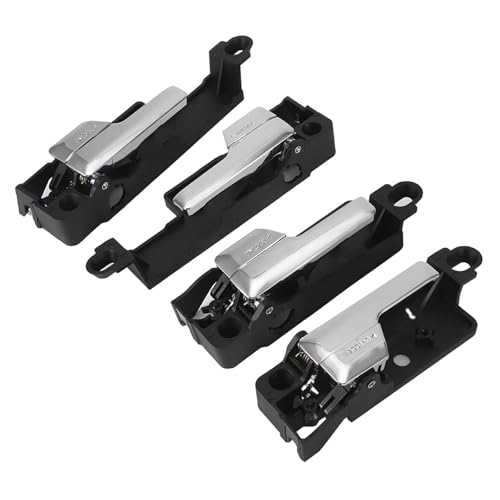 ATPONCX Auto Innenraum Türgriff 4-teiliger Auto-Chrom-Innentürgriff/passend for Ford 6E5Z-5422601 6E5Z5422600 von ATPONCX