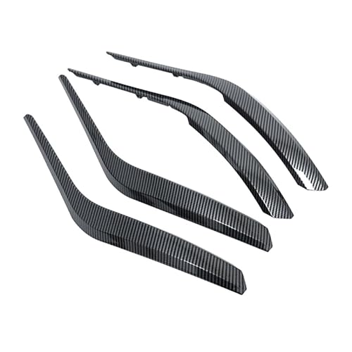 ATPONCX Auto Innenraum Türgriff Auto-Innentürgriff-Zugplattenabdeckung/Passend for BMW X1 E84 2010-2015 Ersetzen Sie 51412991775 51412991776(Carbon Fiber Pattern) von ATPONCX