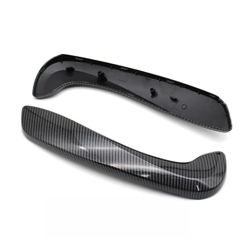 ATPONCX Auto Innenraum Türgriff Innentürgriff vorne links rechts mit Abdeckung/passend for Renault Megane 3 III Fluence 2008–2016 809600015R 197012651(Handle Cover-Cabon 2) von ATPONCX