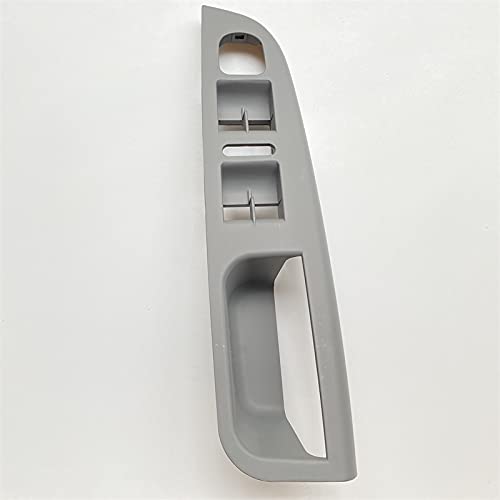 ATPONCX Auto Innenraum Türgriff Schwarzer linker Fahrerfensterschalter Bedienfeldhalterung Basistürgriff 1K4 867 049 C/Passend for VW Golf Jetta MK5 2005-2010(GRAY) von ATPONCX