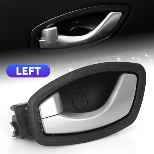 ATPONCX Auto Innenraum Türgriff Vorne Hinten Innentürgriff/Fit for Renault Fluence 2011 2012 2013 Inneren Offenen Griff Ersatzteile 806715396R 806713870R(1pc Black Left) von ATPONCX