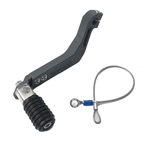 ATPONCX Motorrad Schalthebel/Passend for BMW F650GS G650GS F700GS F800GS ADV F800 GS 2007-2019 2017 2018. Verstellbarer, klappbarer Schalthebel for Motorräder.(Titanium) von ATPONCX