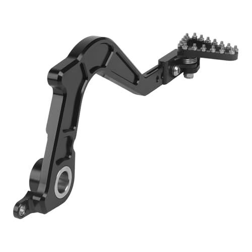 ATPONCX Motorrad Schalthebel/Passend for BMW F700GS F650GS F800GS Adventure ADV GS 800 F 700 650GS Motorrad Aluminium verstellbar klappbar hinteren Fußbremshebel Pedal von ATPONCX