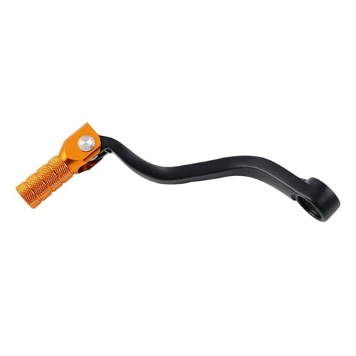 ATPONCX Motorrad Schalthebel/Passend for KTM SX 350F 450F 2007-2012 EXC 125 200 2001-2015 EXC250 2001-2003 SXF XCF 250 350 SX 125 150 Geschmiedeter Schalthebel(Orange) von ATPONCX