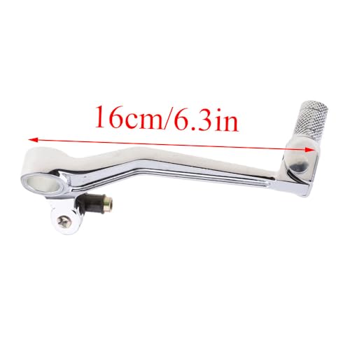 ATPONCX Motorrad Schalthebel 1 STÜCK Motorrad-Schalthebel aus Aluminiumlegierung/Passend for Suzuki GSXR600 GSXR750 GSXR1000 RF600R RF900R Bandit GSF1200 TL1000S(Silver) von ATPONCX