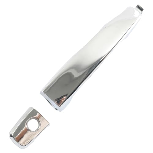 Auto Außentürgriff 1x Vorne/Hinten Links Rechts Chrom ABS Tür Außengriff Abdeckungen/Passend for Chevrolet Captiva Sport Aveo/Passend for Saturn Vue 96468254 96468266(Chrome with Holes) von ATPONCX