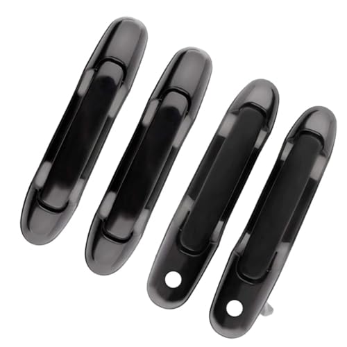 Auto Außentürgriff 4Pcs Auto Außentür Griff Vorne und Hinten Außerhalb Tür Griff/Fit for Toyota Sienna 1999 2000 2001 2002 2003 69220-08010 69210-08010 von ATPONCX
