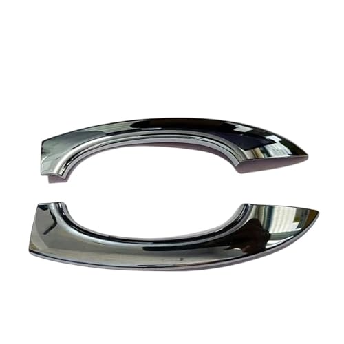 Auto Außentürgriff Auto-Außentürgriff-Abdeckkappe aus Chrom, passend for Audi A6 C7 A7 A8 4H 2012 2013 2014 2015 2016 2017 2018 4H0837205 4H0837206(Front Right) von ATPONCX