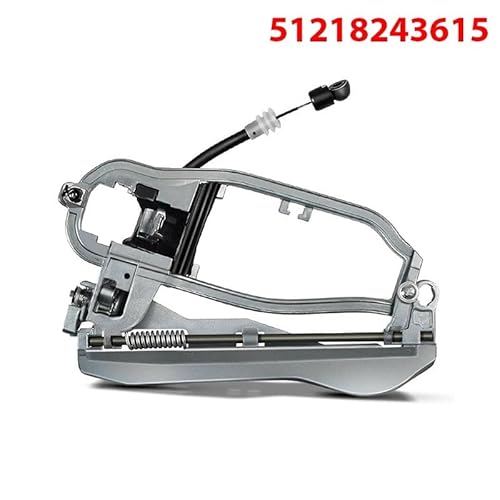 Auto Außentürgriff Auto vorne hinten links rechts Außentürgriff Basishalterung #51218243615 51218243616 51228243635 51228243636 / Passend for BMW X5 E53(Front Left) von ATPONCX