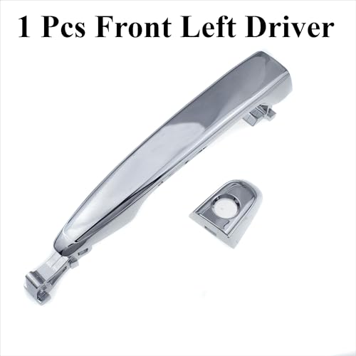 Auto Außentürgriff Chrom-Außentürgriff vorne oder hinten, linker Fahrer oder rechter Beifahrer/Passend for Toyota Alphard MNH10 2003–2008, Noah Voxy 2001–2007(1 Pcs Front Left) von ATPONCX
